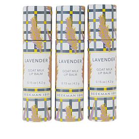 Beekman 1802 Goat Milk Lip Balm Trio - Lavender Auto-Ship®