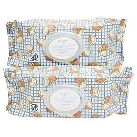 Beekman 1802 Lavender Goat Milk Cleansing Face Wipes Duo