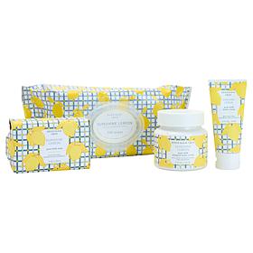 Beekman 1802 Neighbor Faves Bath & Body Set of 4 - Sunshine Lemon