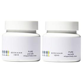 Beekman 1802 Pure Goat Milk Whipped Body Cream Duo