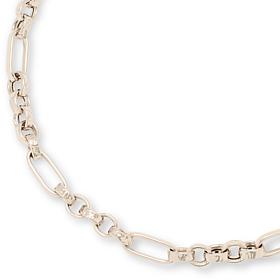 Bellezza 18" Bronze Paperclip and Rolo Link Necklace