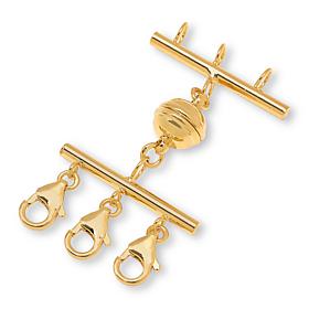 Bellezza Bronze 3-Strand Magnetic Fastener