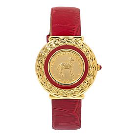 Bellezza Women's Lamb of God Covered Dial Hunter Watch