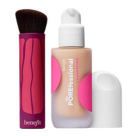 Benefit POREfessional Foundation and Hoola Wavemaker Cream Brush Set