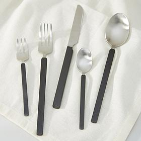BergHOFF 20pc Flatware Set in Smokey Black