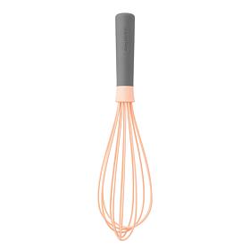 BergHOFF Leo 11" Silicone Whisk - Pink and Grey