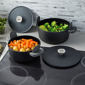 Berghoff Leo Phantom 4pc Nonstick Ceramic Stockpot Set, Recycled
