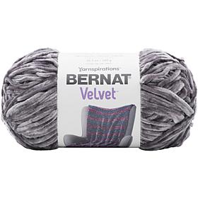 Bernat Velvet Yarn - Vapor Gray