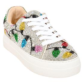 Betsey Johnson Sidny Rhinestone Platform Sneaker - Other Colors