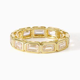 Bezel Set Eternity Band Ring