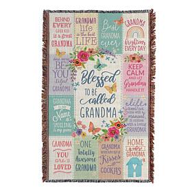 Blessed To Be Called Fringe Throw Blanket