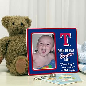 Born to be a Texas Rangers Fan Photo Frame