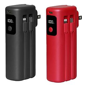 Boundless 10k mAh Portable Power Bank 2-pack