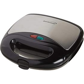 Brentwood Non-Stick Compact Dual Sandwich Maker - Black