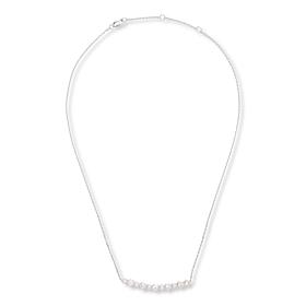 Bright Halo Lab Grown Diamonds 1ctw "Smile" Necklace