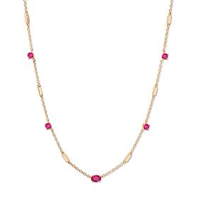 Brook & York Brenna 14K Gold-Plated Brass Birthstone Necklace