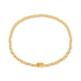 brook & york Kylie Birthstone Bead Stretch Bracelet