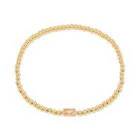 brook & york Kylie Birthstone Bead Stretch Bracelet
