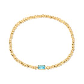 brook & york Kylie Birthstone Bead Stretch Bracelet