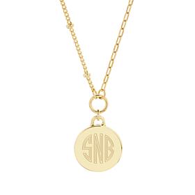 brook and york Personalized Paige Monogram Pendant Necklace