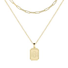 brook and york Willow Layering Necklace Set