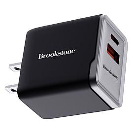 Brookstone Dual Port PD 30 Wall Charger