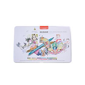 Bruynzeel Fineliner Brush Pen Set of 48