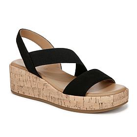 BZees® LifeStride Odette Cork Wedge Sandals