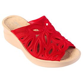 BZees Susie Machine Washable Wedge Sandal
