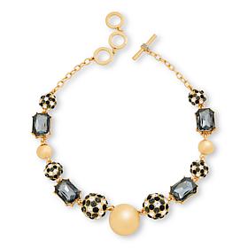 C Wonder 18" Crystal Ball Necklace 