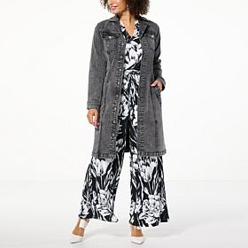 C Wonder Denim Shirt Dress