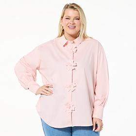 C Wonder Floral Detail Shirt