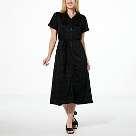 C Wonder Lace Shirt Dress