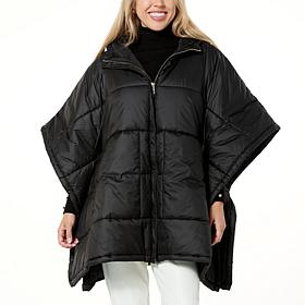 C Wonder Nylon Water-Resistant Hooded Poncho