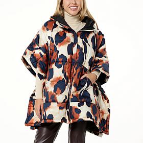 C Wonder Nylon Water-Resistant Hooded Poncho