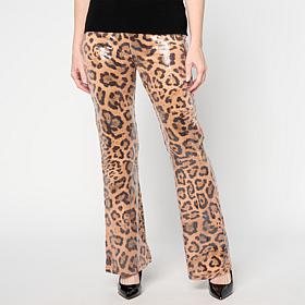 C Wonder Runway Sequin Slim Flare Pant