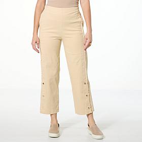C Wonder Stretch Twill Wide-Leg Pant