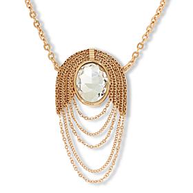 C Wonder Timeless Oval Stone Layered Necklace