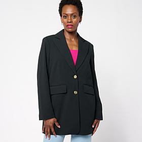 C Wonder Wonder Stretch Crepe Studio Blazer