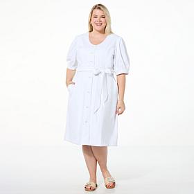 C Wonder Wonder Stretch Knit Denim Dress