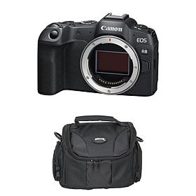 Canon EOS R8 Full-Frame Mirrorless Camera with 4K Video Bundle