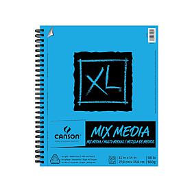 Canson XL Mixed Media Wire Bound Pad 11" x 14" - 60 Sheets