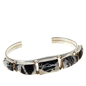 Chaco Canyon Sterling Silver 5-Stone Cuff