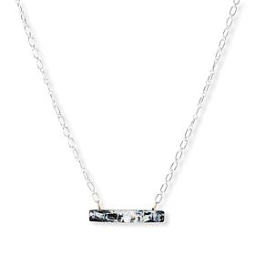 Chaco Canyon White Buffalo Howlite Bar Chain Necklace 