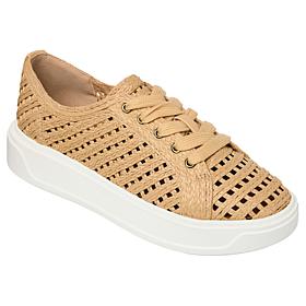 Charles by Charles David Reason Raffia Platform Sneaker