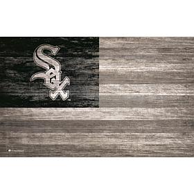 Chicago White Sox Distressed Flag 11x19 