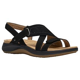 Clarks Collection Maelynn Gem Metal Stud Strappy Sandal