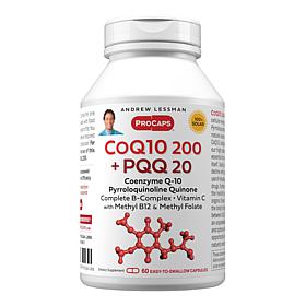 CoEnzyme Q10 200 + PQQ 20 - 60 Capsules