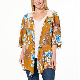 Colleen Lopez Crochet Back Topper