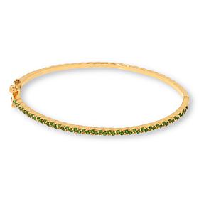 Colleen Lopez Gemstone Twist Bangle Bracelet